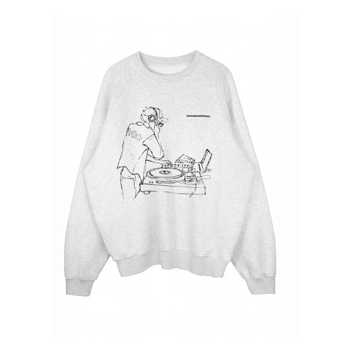 Printed Dj Sweater