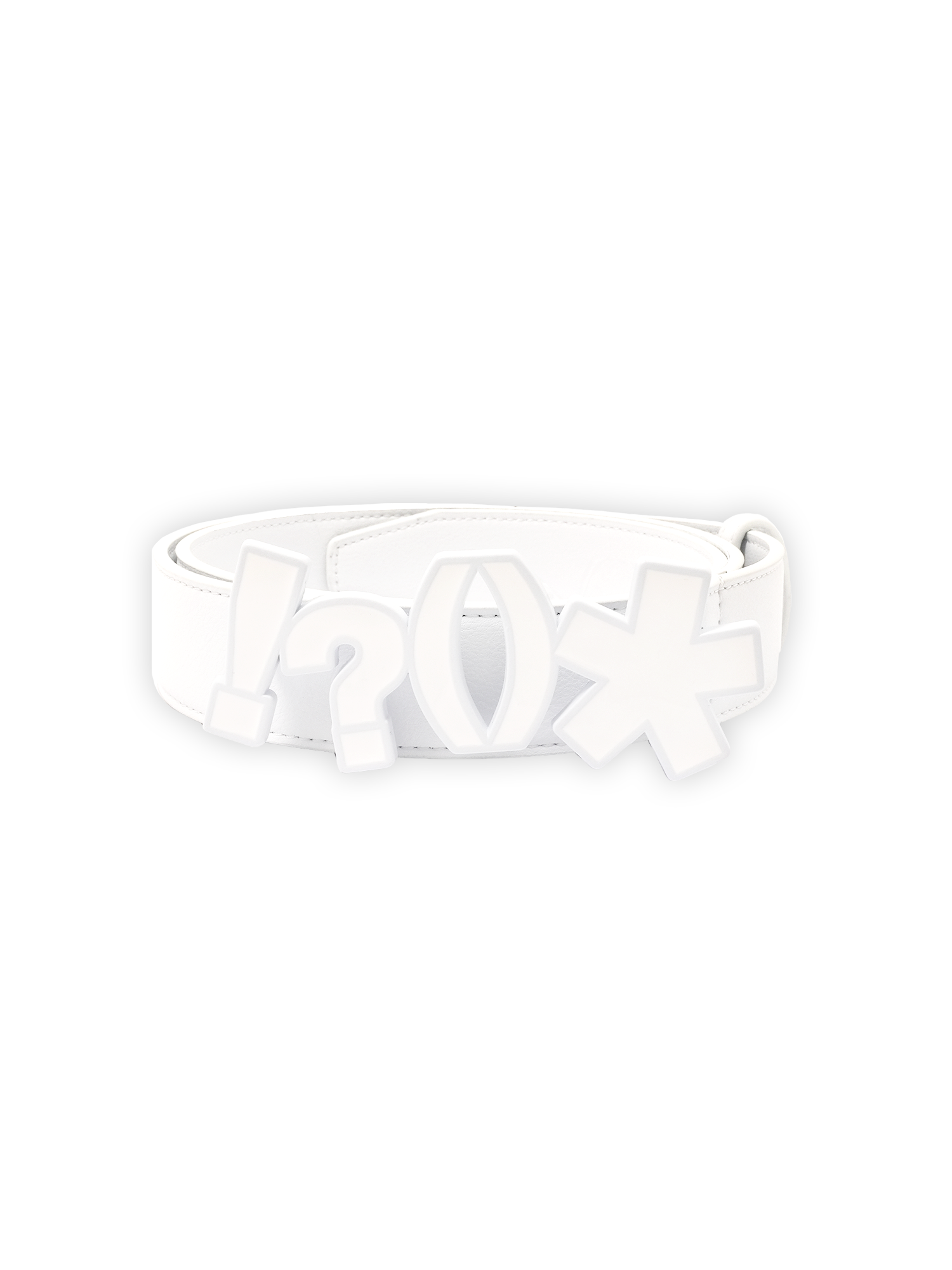 Sonderzeichen Belt white