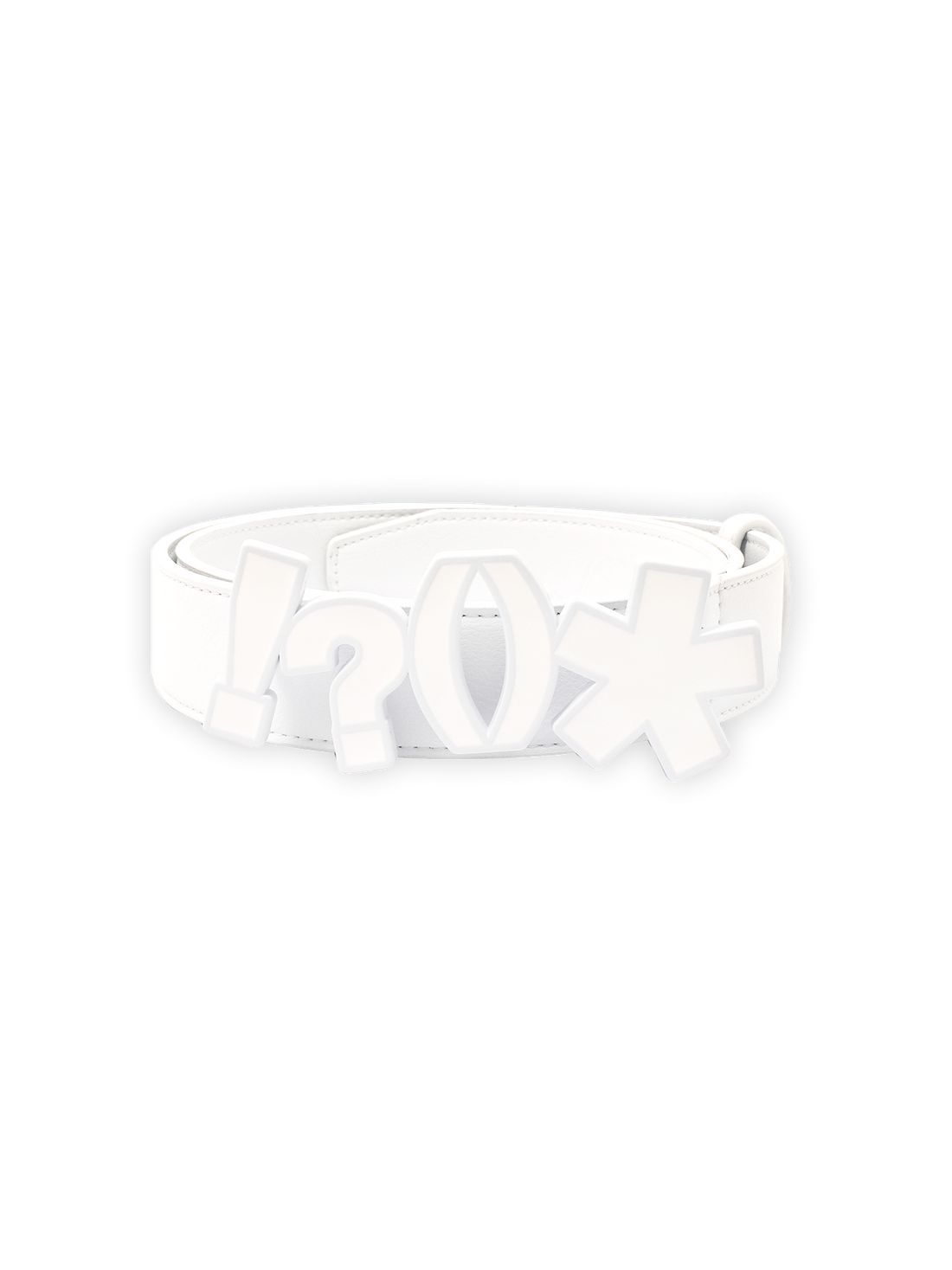 Sonderzeichen Belt white
