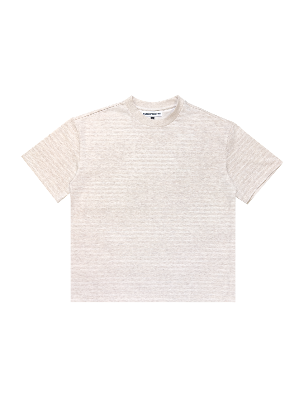 Cream Striped T-Shirt