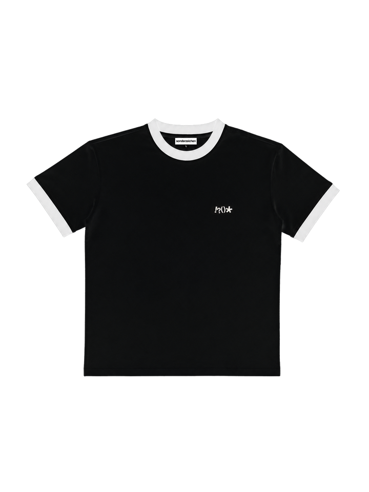Black Ringer T-Shirt