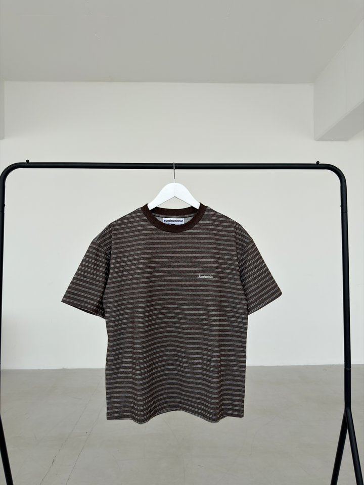 Brown Striped T-Shirt