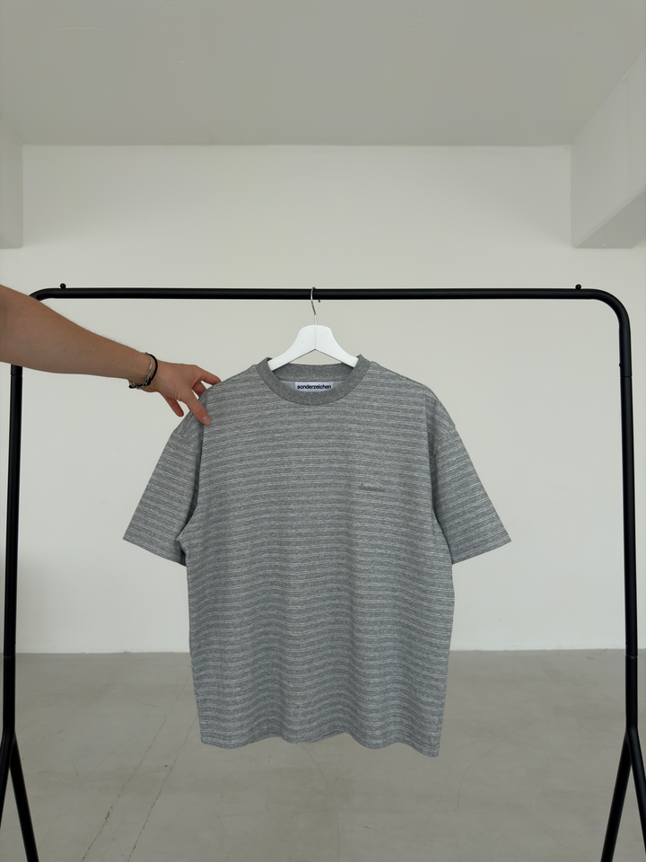 Grey Striped T-Shirt