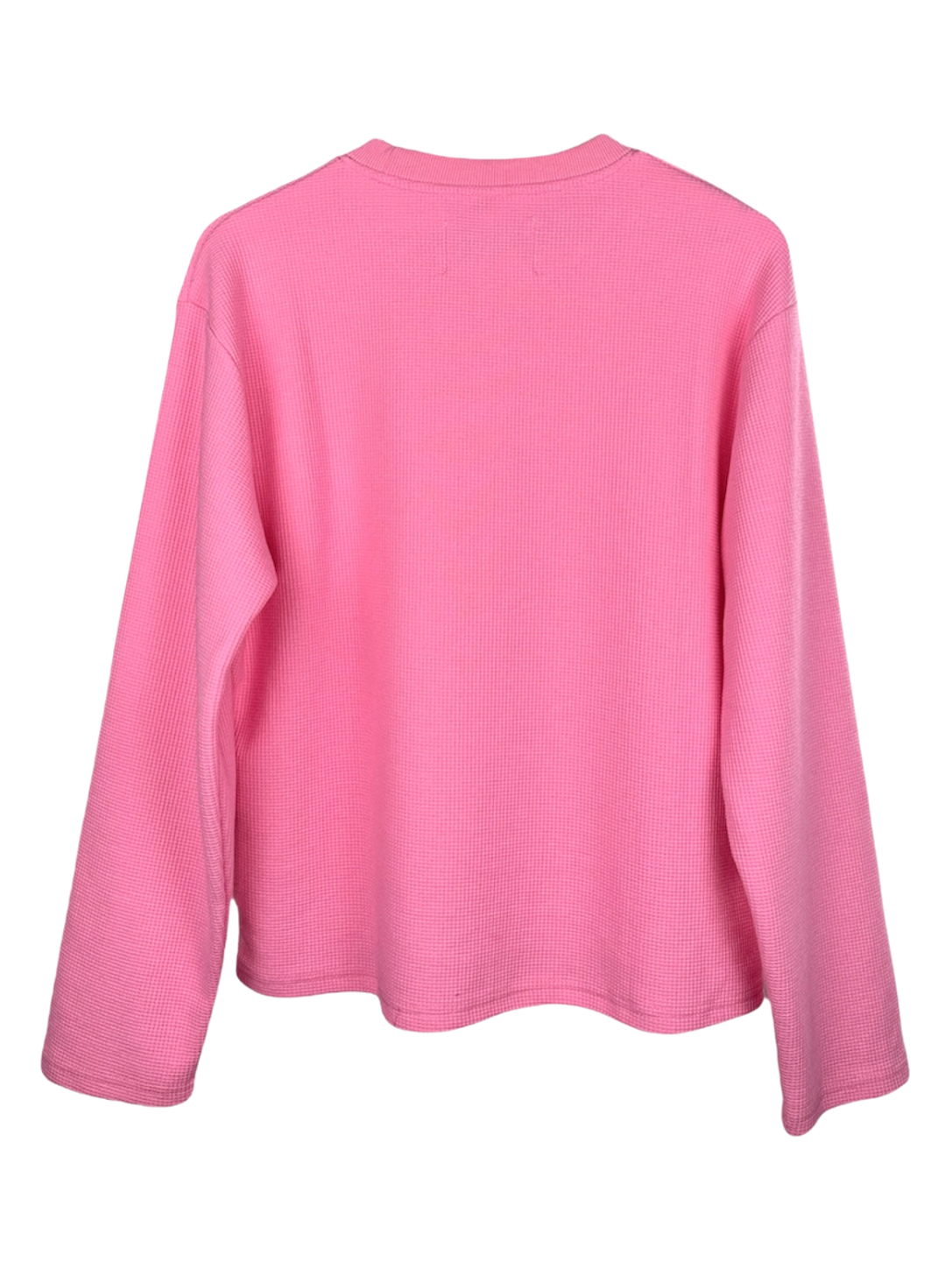 Waffle sweater pink