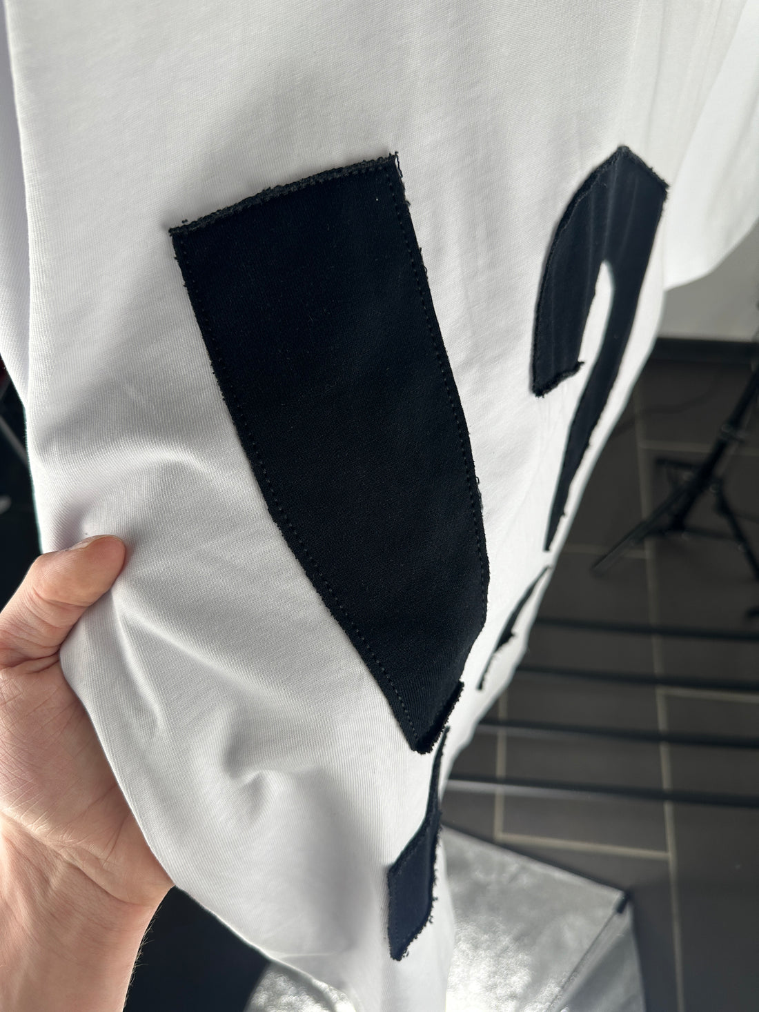 !? Shirt weiß
