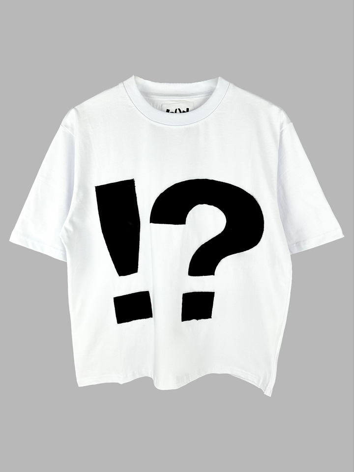 !? Shirt weiß