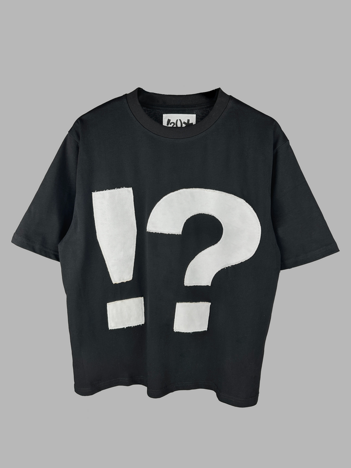!? Shirt schwarz