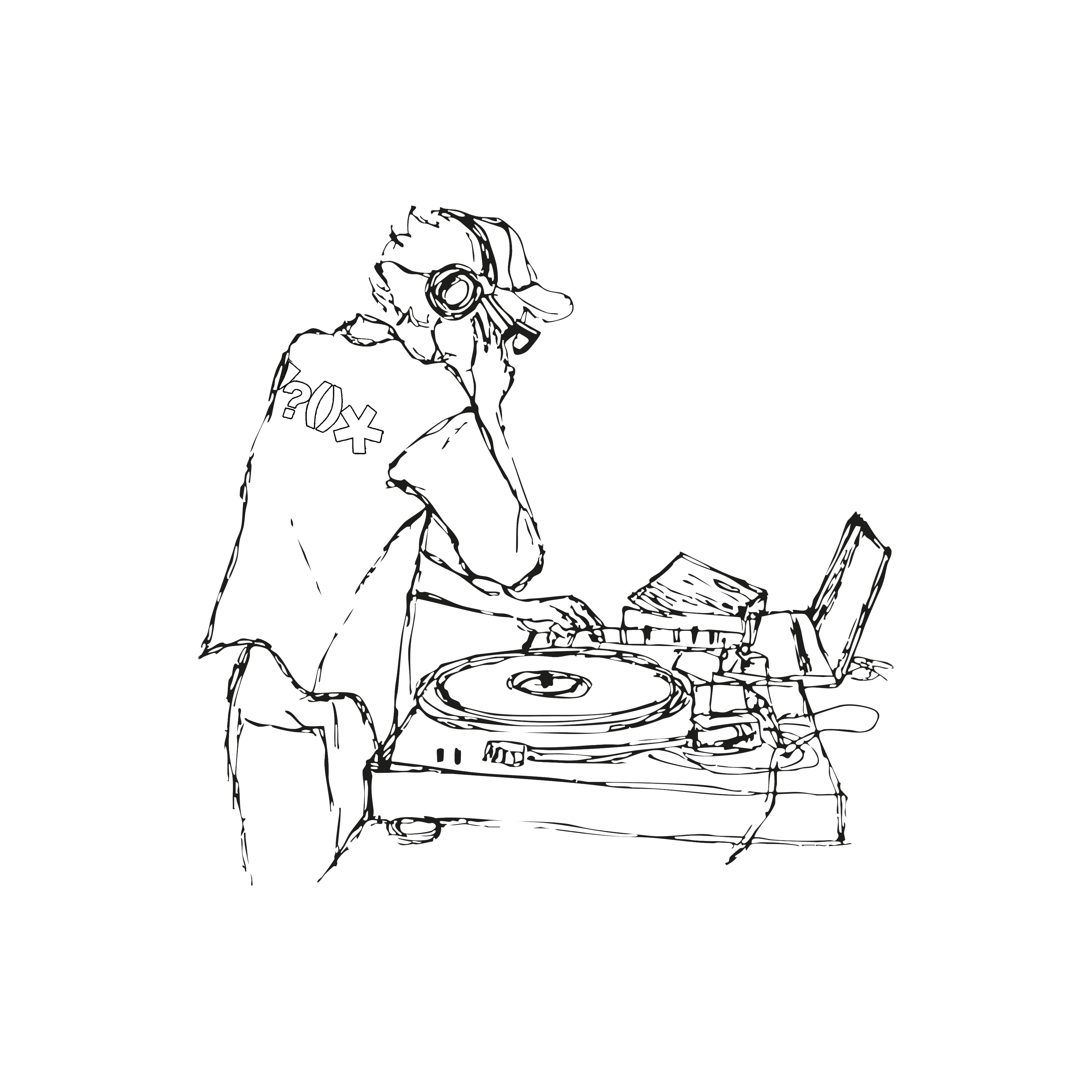 Printed Dj Longsleeve